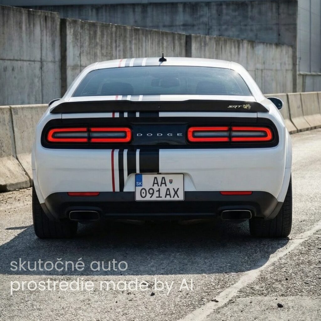 Reálne auto + prostredie AI